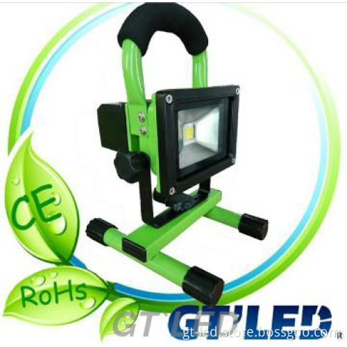 10w rechargeable floodlight--dimming and flashing !!